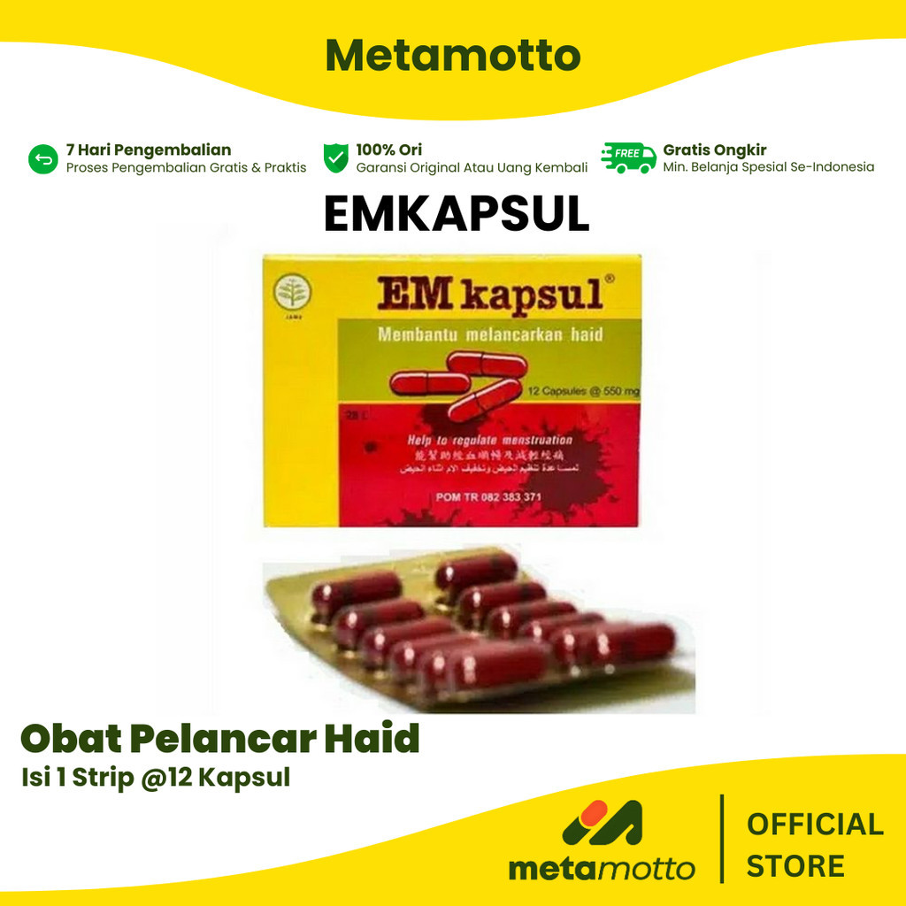 

Em Kapsul 12 Kapsul - Metamotto Setia