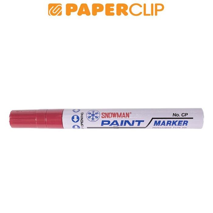 

SPIDOL PAINT MARKER SNOWMAN CAN PAINT RED