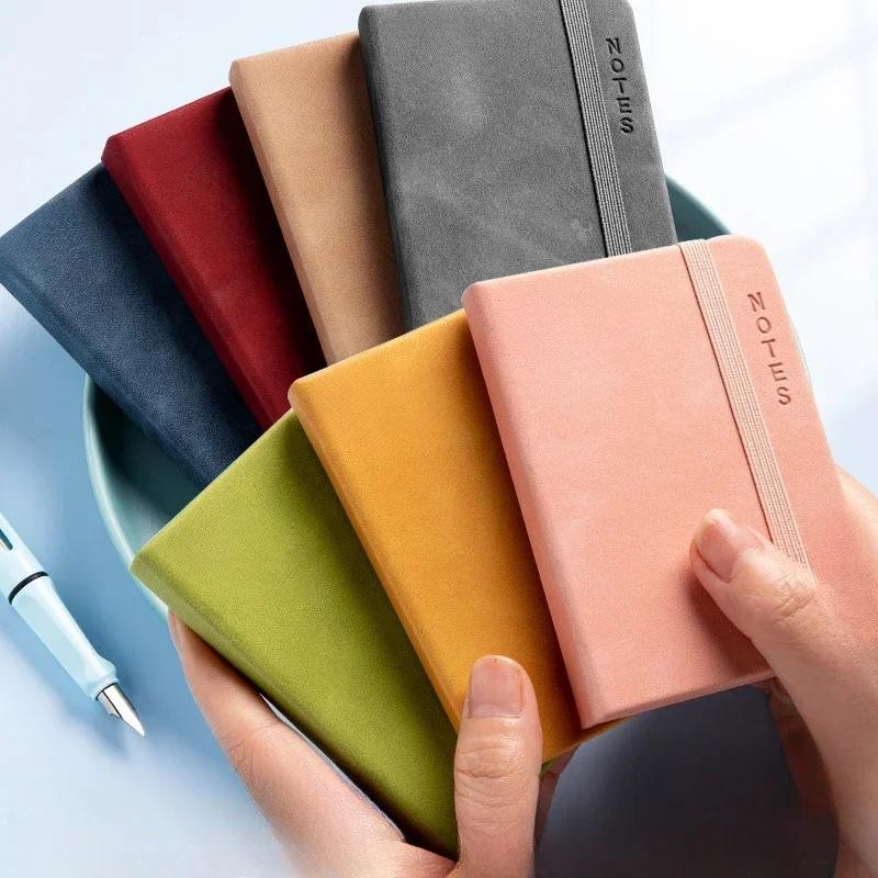 

1Pcs A7 Mini Notebook Portable Pocket Notepad Diary Planner Agenda Memo Office School Stationery A7 Mini Notebook