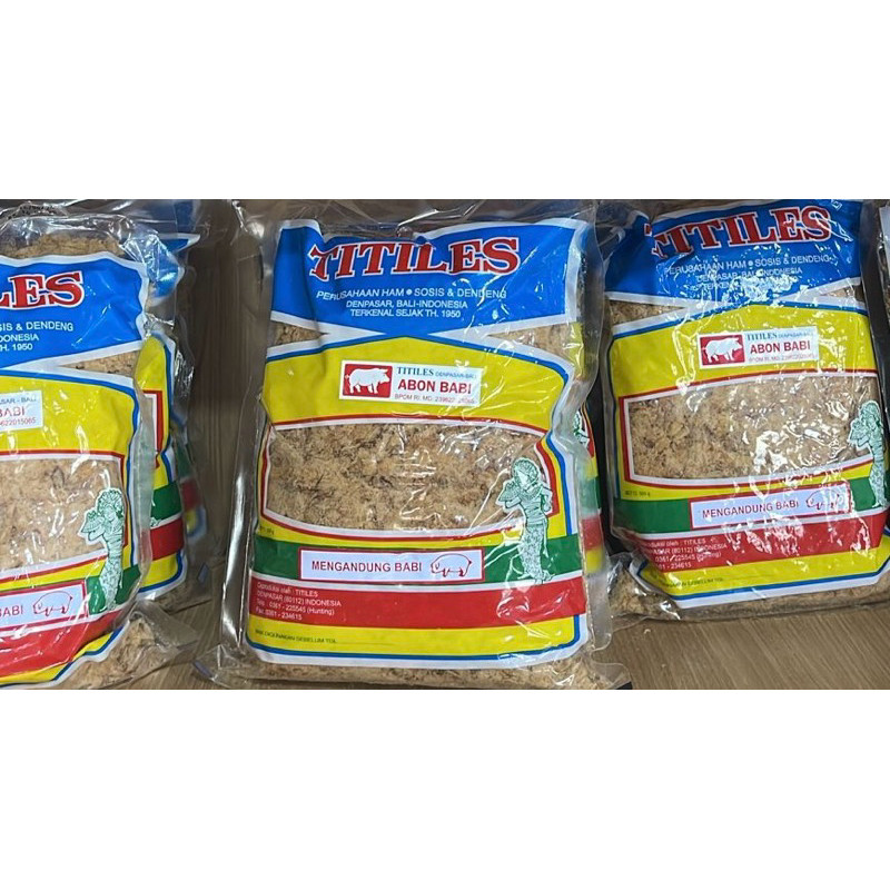 

Abon Babi (Free Packing + Bubble Wrap)