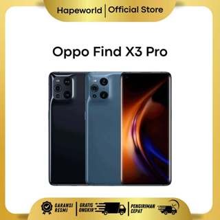 OPPO FIND X3 PRO 12/256 - SNAPDRAGON 888 - GARANSI RESMI OPPO