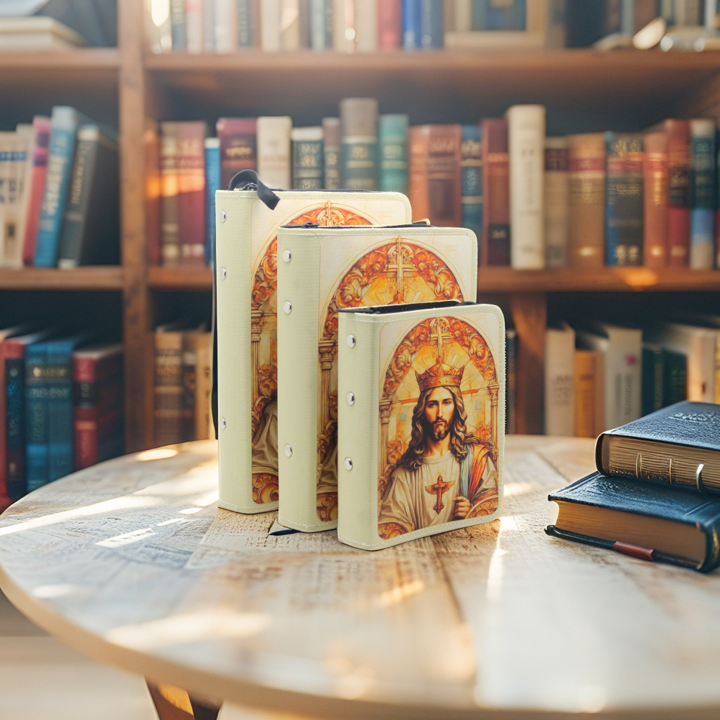 

SAMPUL ALKITAB (KRISTUS RAJA) SAMPUL ALKITAB KECIL - COVER ALKITAB SEDANG - SAMPUL ALKITAB BESAR