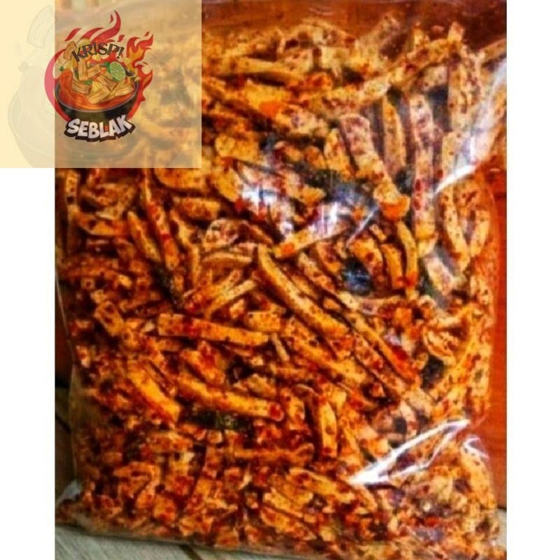 

Seblak krispi basreng viral isi 500 GRAM GRAM basreng pedas daun jeruk /baso goreng /basreng/ CEMILAN SNACK