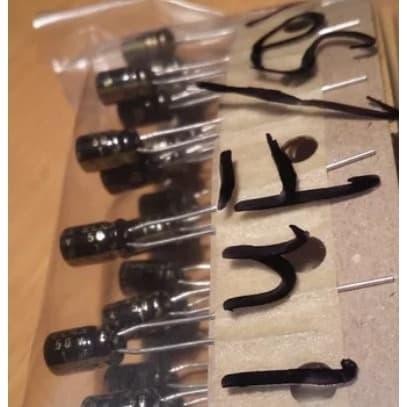 Part Elko Elco 1uF 1 uF 1uF 50v 1 uF - 50v 1uF-50v 1uF/50v Elna Gold Series