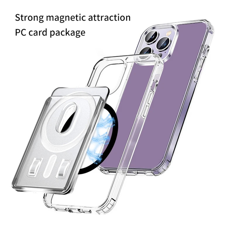 Isi 1 Sticky Phone Card Holder Magnet Card Holder Card Holder Hp Tempel