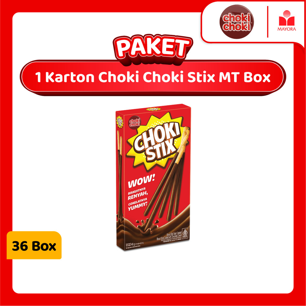 

Paket 1 Karton Choki Stix MT Box 48 Gram