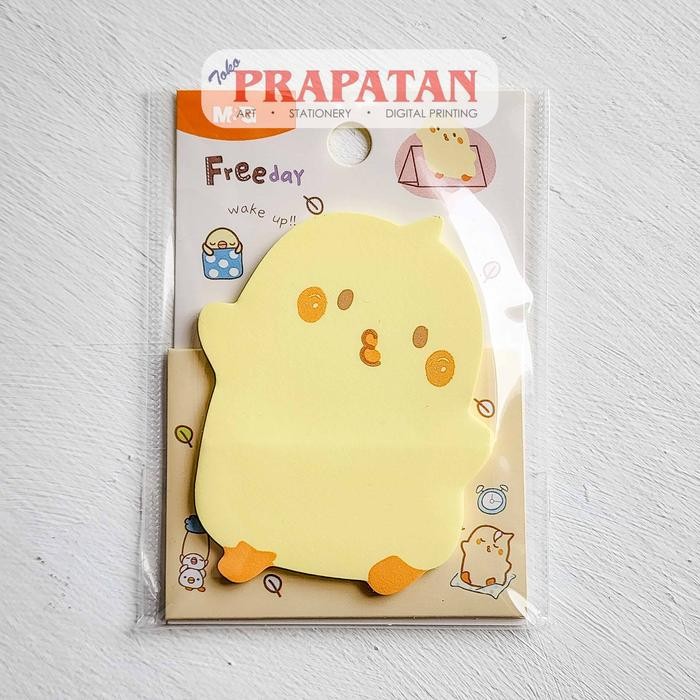

M&G Animal Cute Sticky Note | Notes Memo Tempel Binatang Karakter - YS-496 YELLOW