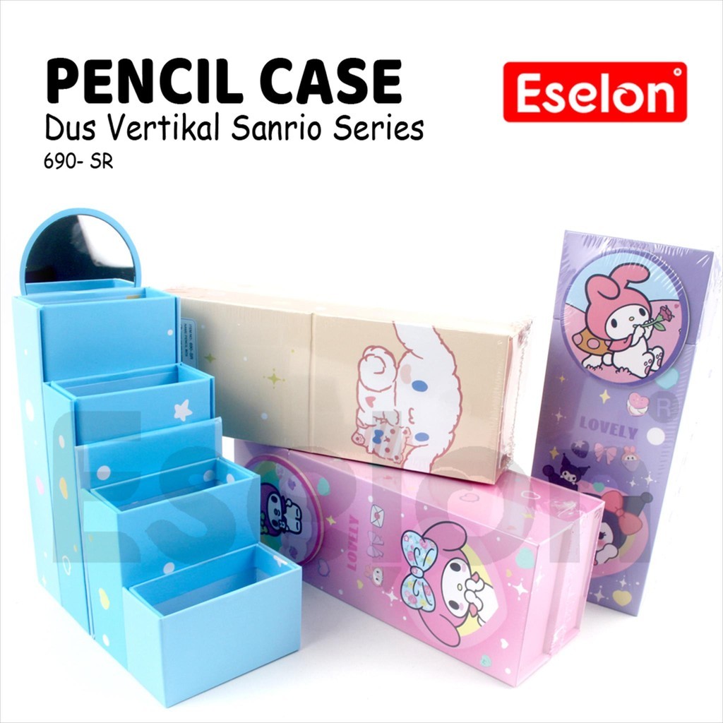 

♚Kotak Pensil Magnet Dos Berdiri Tingkat Karakter /Tempat Pensil♚