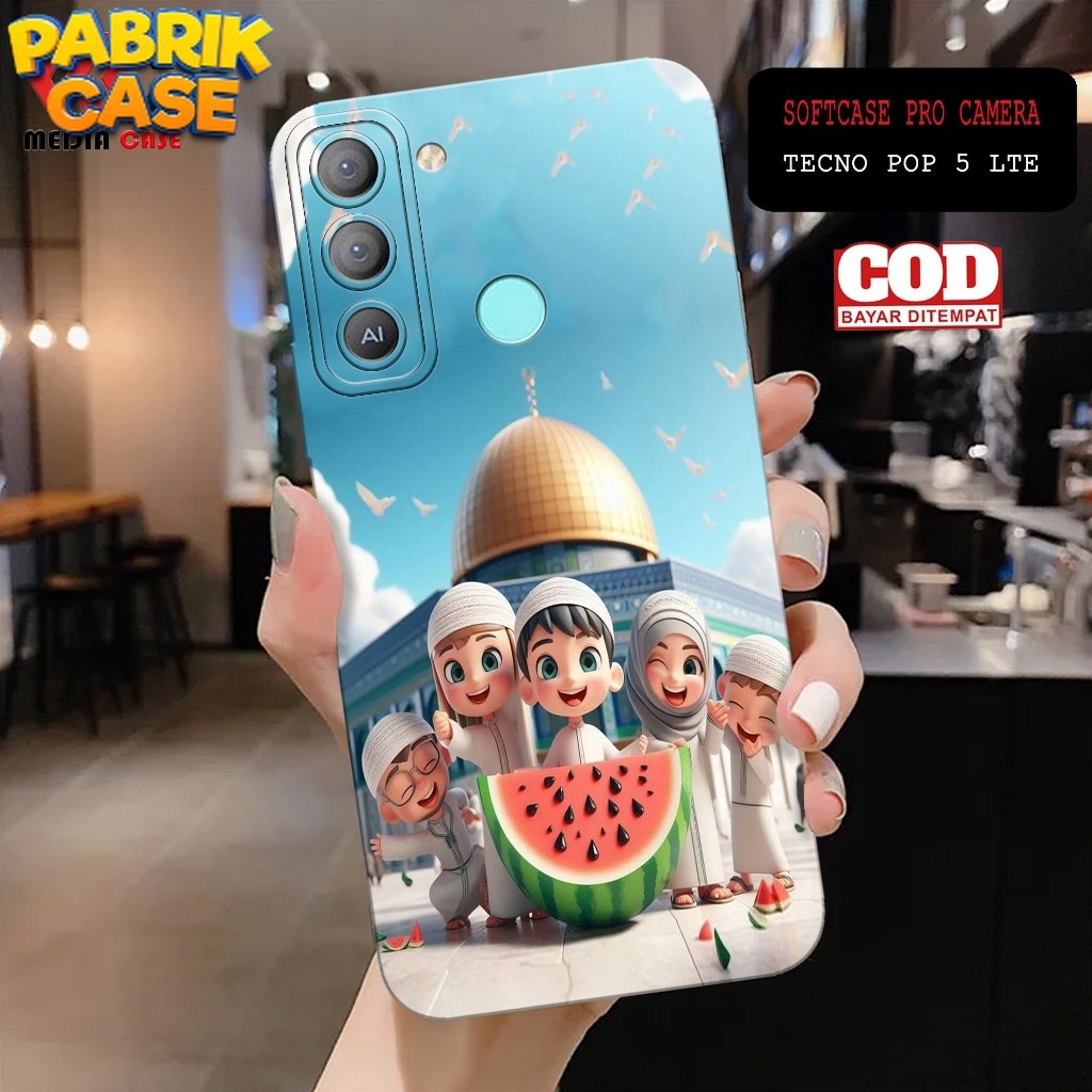 Case Hp Tecno Pop 5 LTE Terbaru - Motif Case Muslim - Casing Hp Tecno Pop 5 LTE - Softcase Hp Tecno 