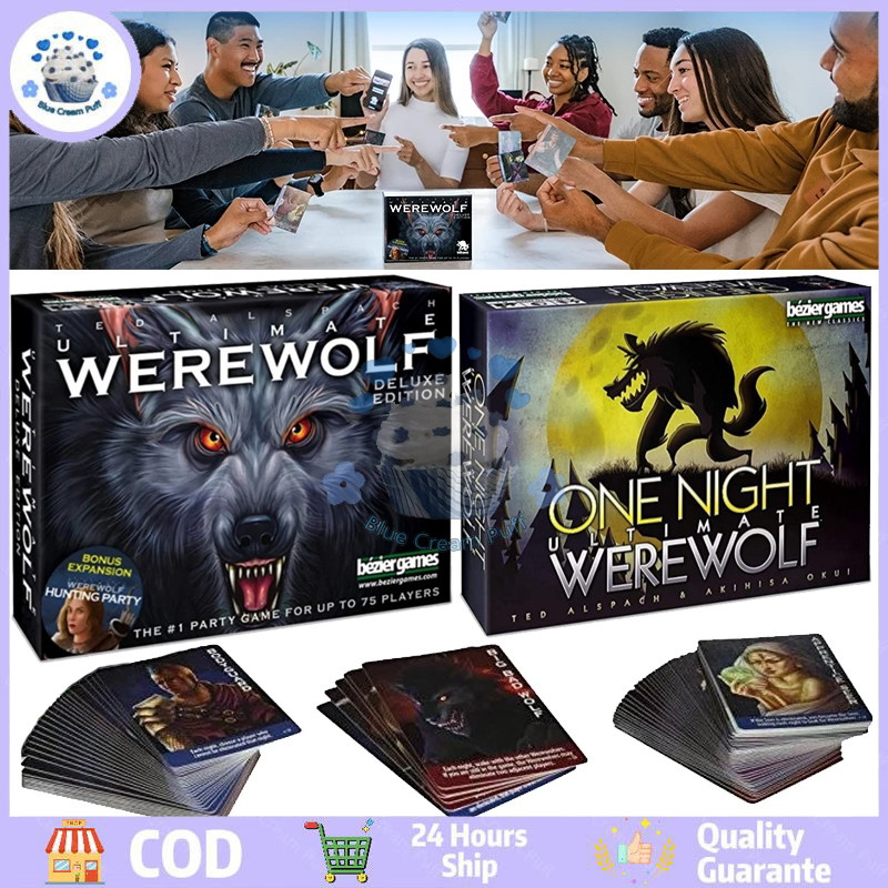 COD Kartu Werewolf Ultimate Werewolf Ultimate Edition Original Card Game