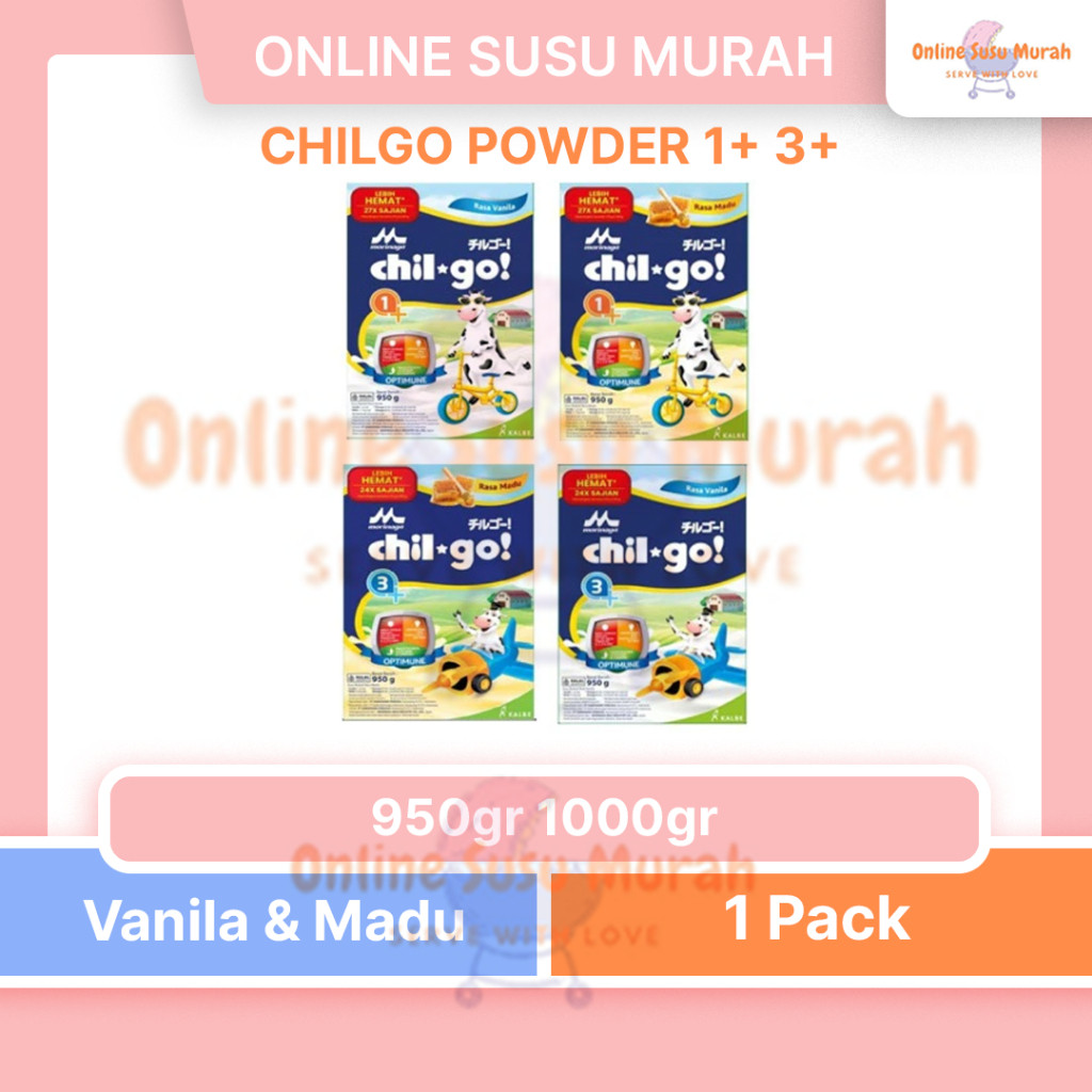 

POTONG TUTUP CHILGO POWDER 1+ 3+ 950 GR VANILA MADU 950GR KEMASAN LAMA 1000GR CHILGO 1000GR 1KG PTMN