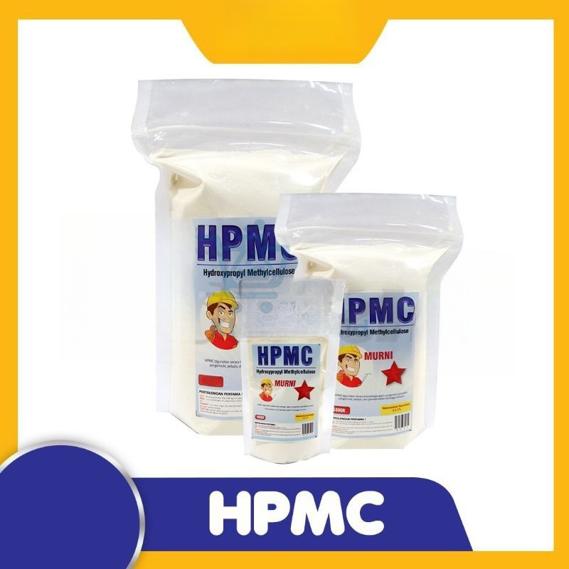 HPMC Hidroksi Propil Methyl Cellulose (bahan pengental,sterno,sabun dll) Gelling Agent suspending ag