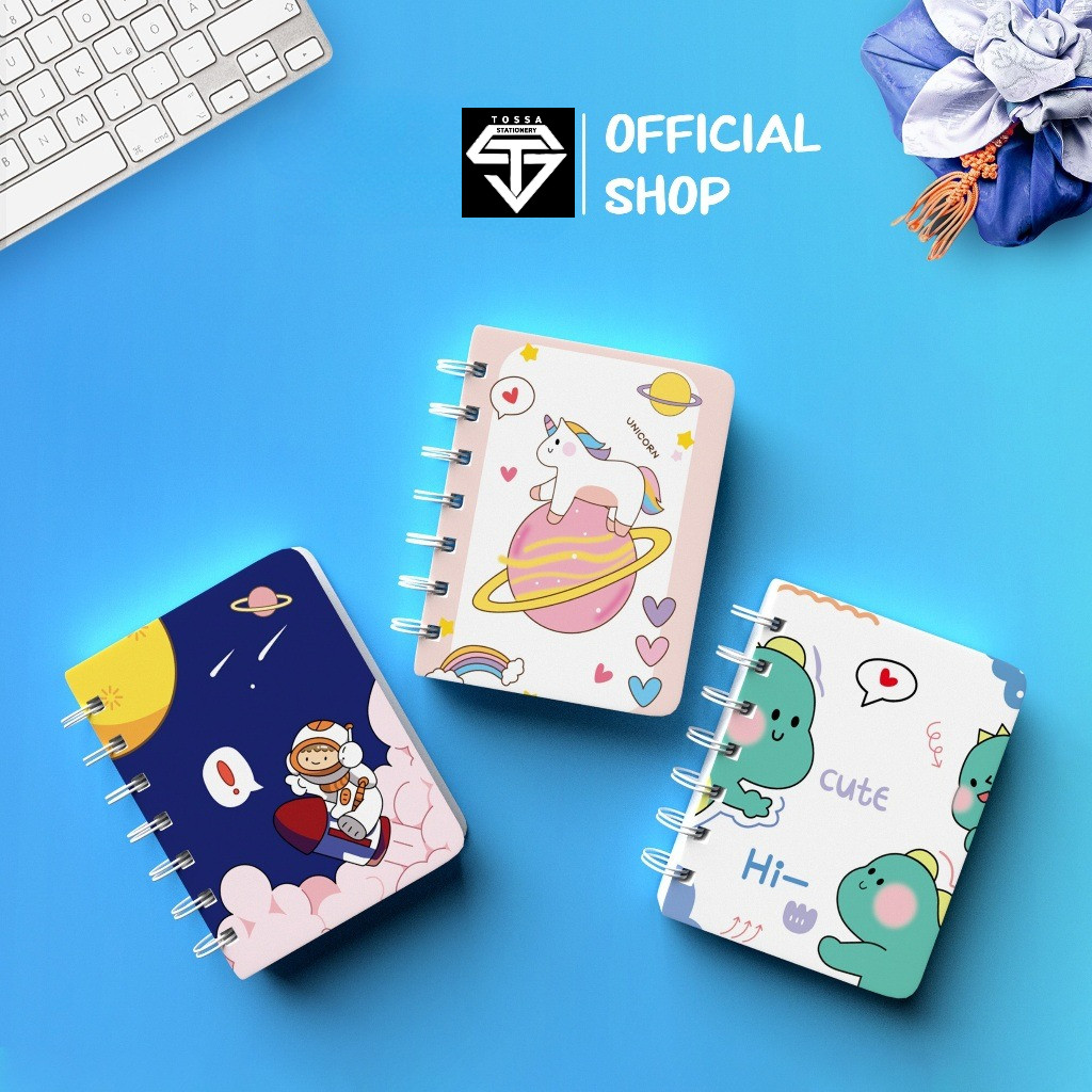 

[READY] Aimilo Notebook Mini A7 Buku Kecil Catatan Scrapbook Mini Buku Notes Kecil 50 Lembar