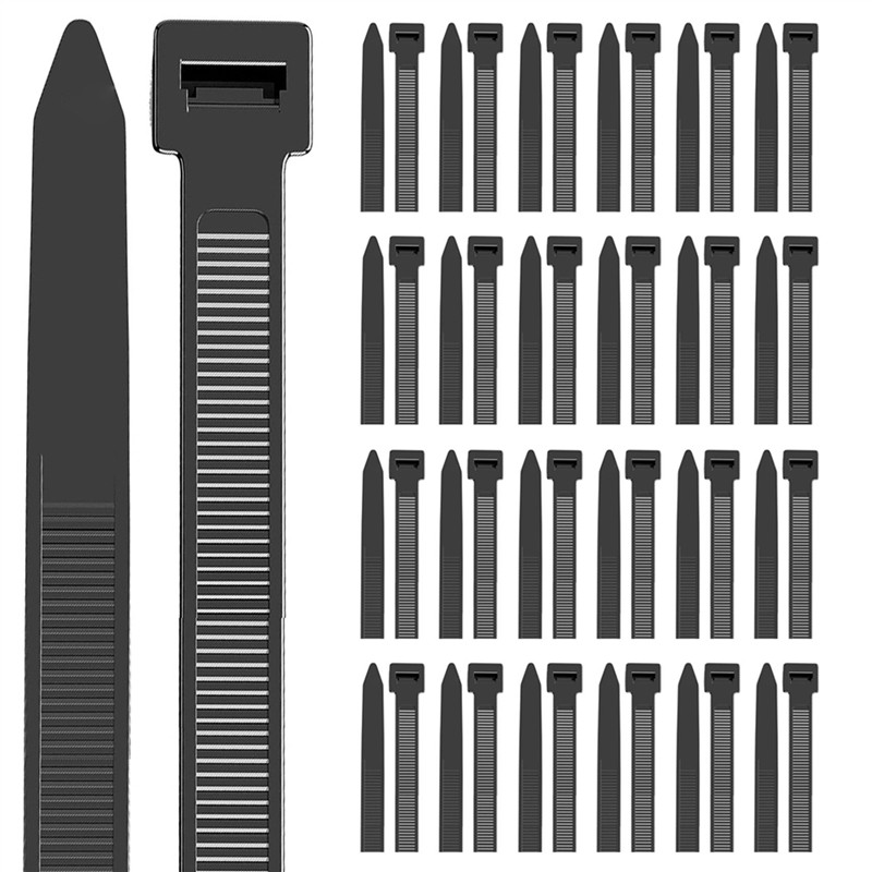 

VELIF-2000 Pack Cable Zip Ties Heavy Duty 12 Inch, 7.6Mm Strong Plastic Wire Ties With 70Kg Tensile Strength, UV Resistant