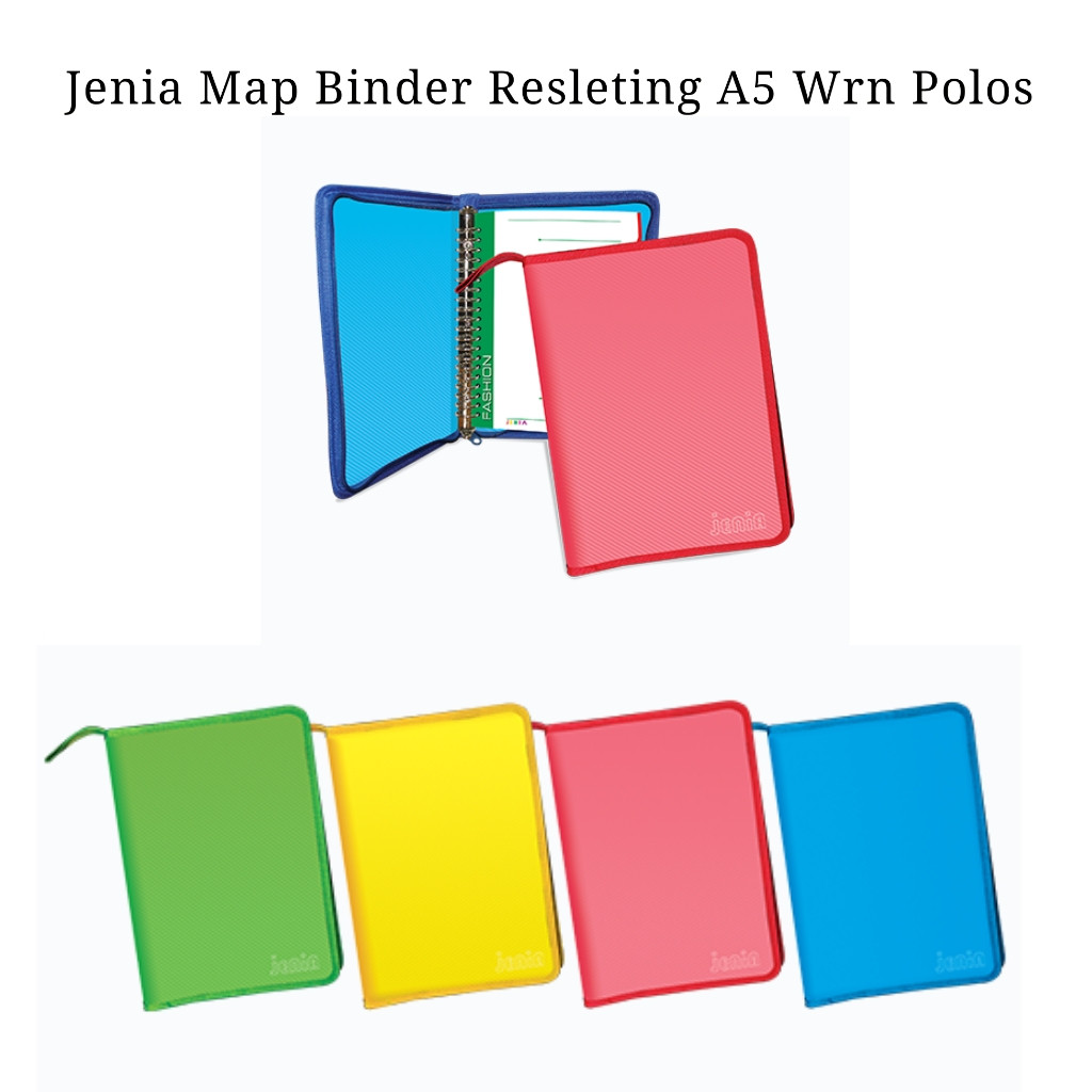 

[SDW] pekanbaru/JENIA MAP BINDER RESLETING A5 WRN / Binder A5