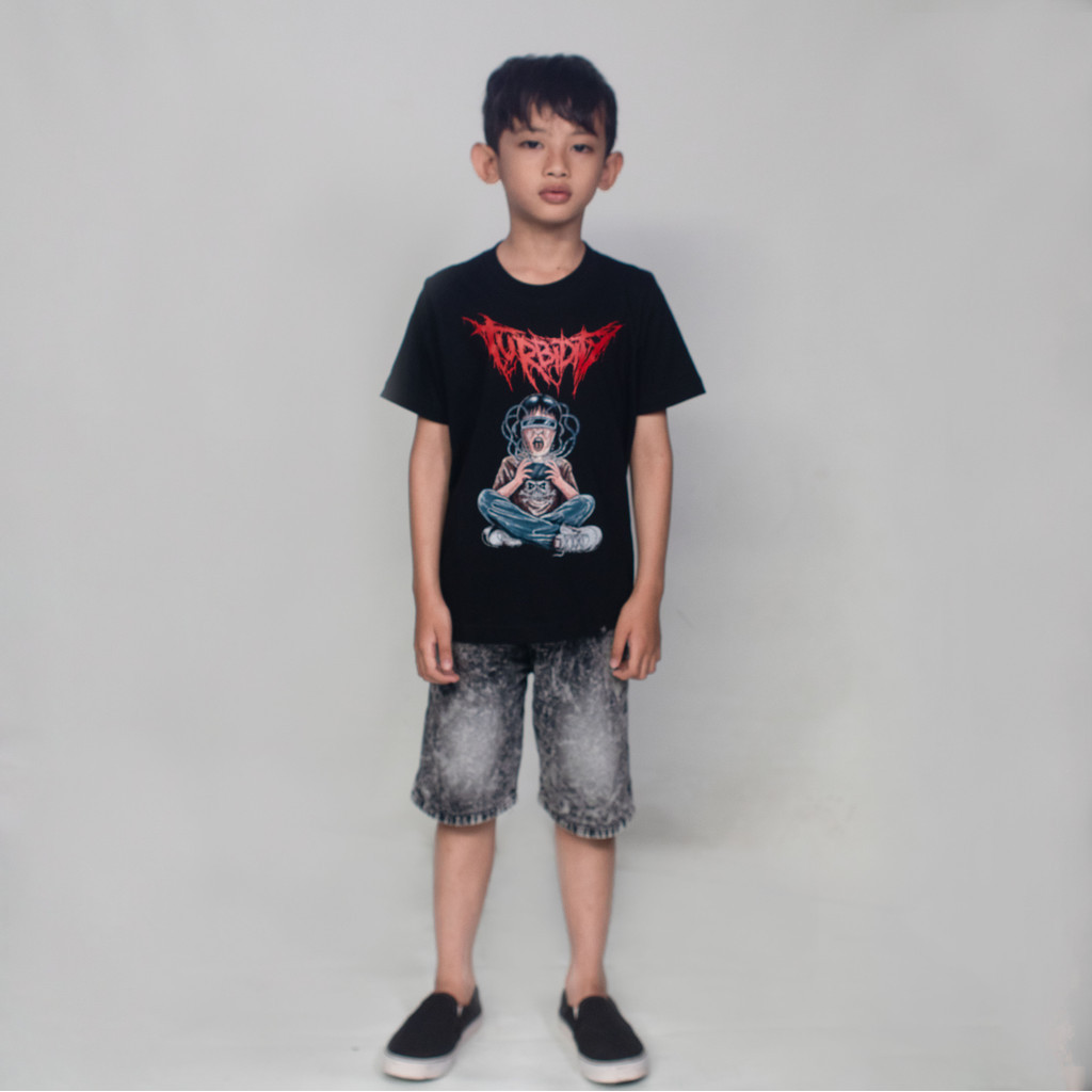 Official Merchandise Baju Anak Turbidity - No Game Just Slam