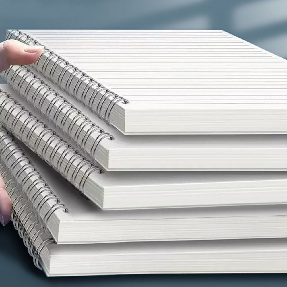 

High Quality A5/B5/A4 Coil Notebook Grids/Blank/Horizontal Line Flip Over Notepad 80Sheets Sketchbook School Office Supplies