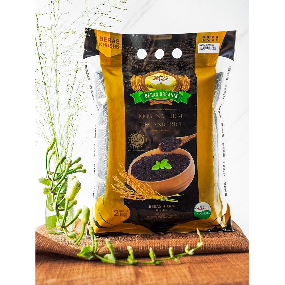 

Promo MD Beras Hitam Organik Pecah Kulit 2kg / MD Organic Black Rice Pecah Kulit 2kg