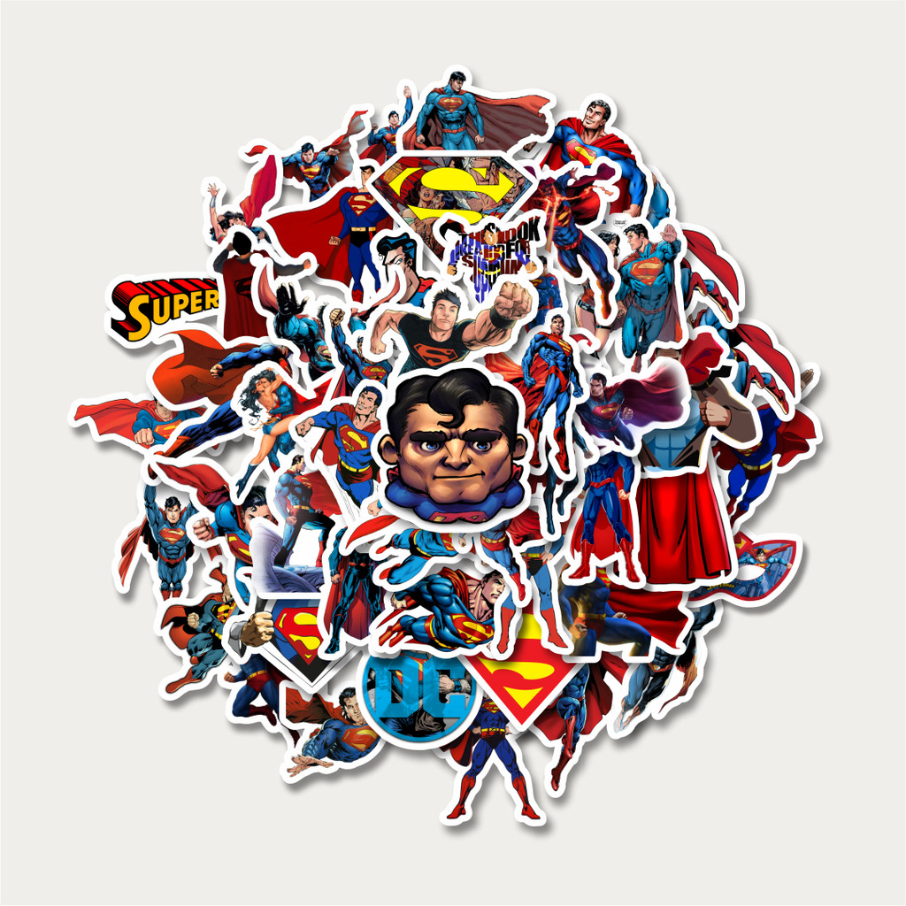 

Sticker Pack Stiker Series Superman Character | Sticker TUMBLR | Stiker LAPTOP KOPER HELM
