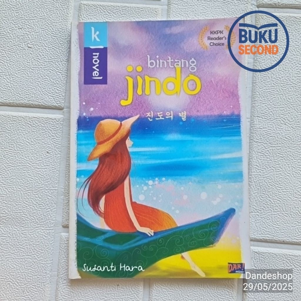 Bintang Jindo - K Novel oleh Susanti Hara Kkpk Reader's Choice - Novel Anak Bekas Preloved Original