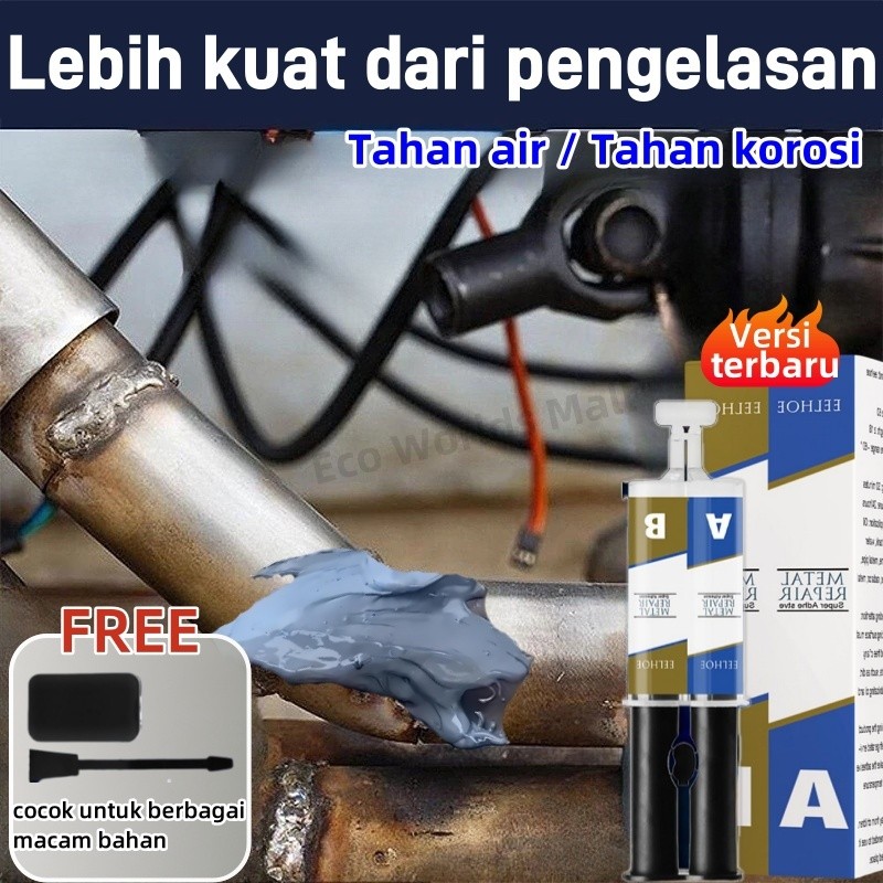 lem besi AB super kuat tahan panas tekanan tinggi lem anti bocor dan rembes super kuat lem epoxy lem