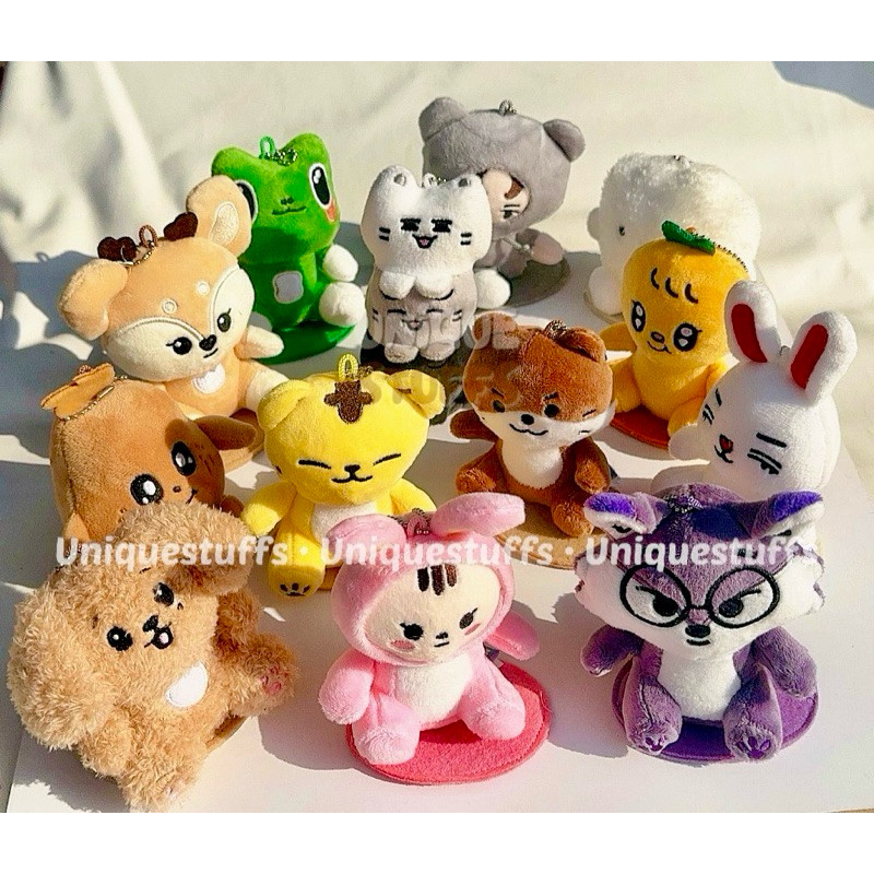 SUNMORNING READY Miniteen Magnet Plush Seventeen Plush Body Magnet Keyring Bag Charm