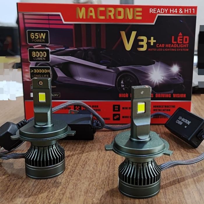 LED Macrone V3+ V3 plus H4 H11 - H11