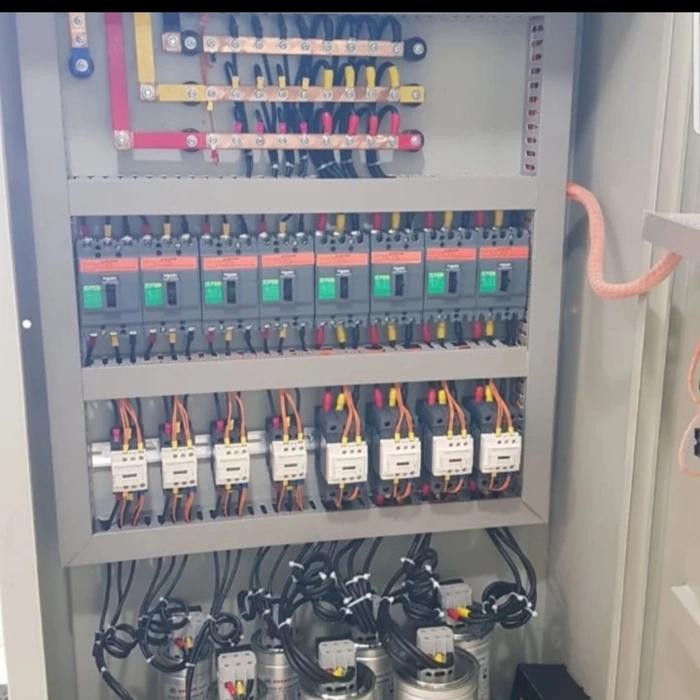 PANEL KAPASITOR / PANEL CAPACITOR BANK 66 kvar 6 step