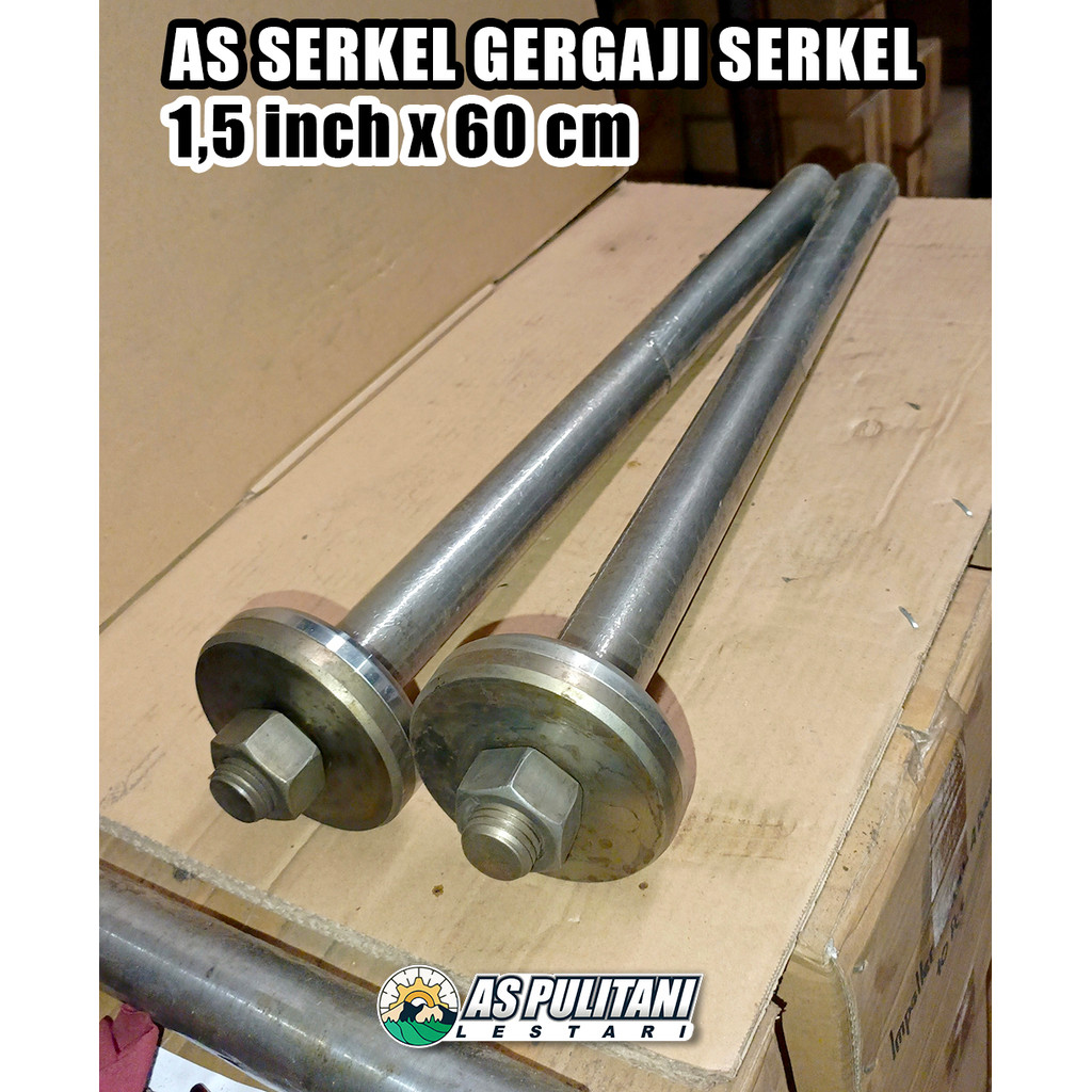 AS SERKEL GERGAJI SERKEL 1,5 INCH X 60 CM As_Puli Tani Lestari