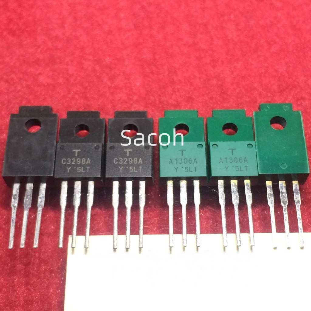 New Original 5Pairs 2SA1306A A1306A + 2SC3298A C3298A TO-220F Audio Amplifier Transistor Powerful Tr