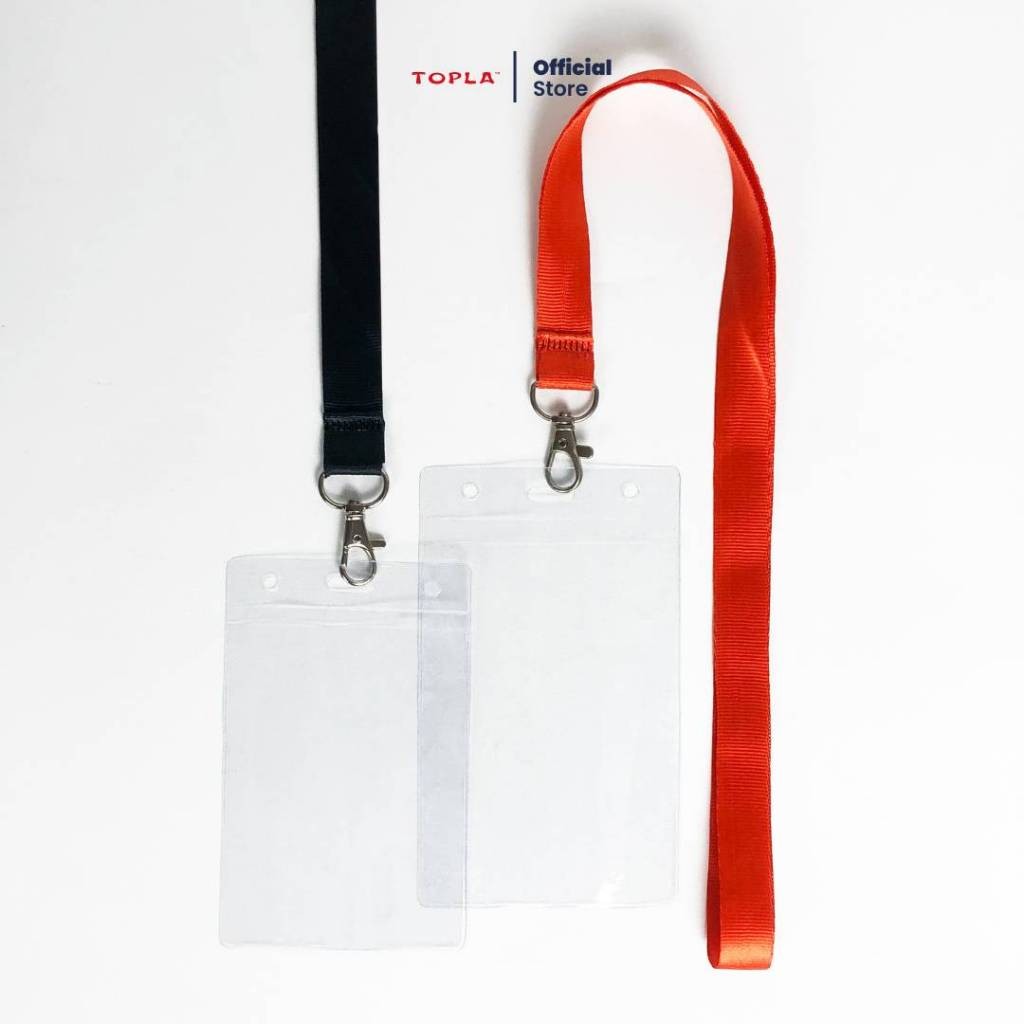 

Topla ID Card Mika + Tali CANTOL 2CM Tempat Kartu Tali Name Tag
