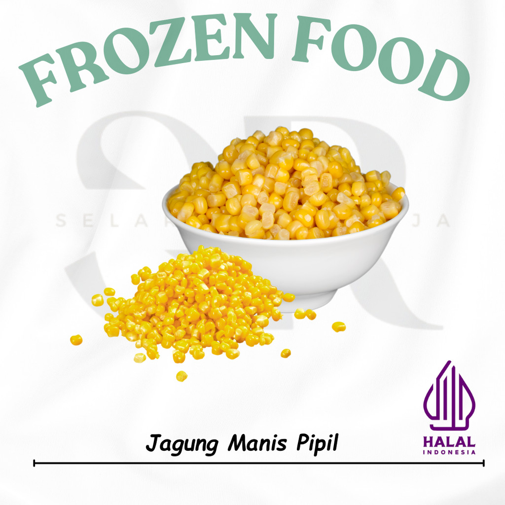 

Jagung Manis Pipil / Sweet Corn 1 Kg Frozen Sayuran Beku Jasuke
