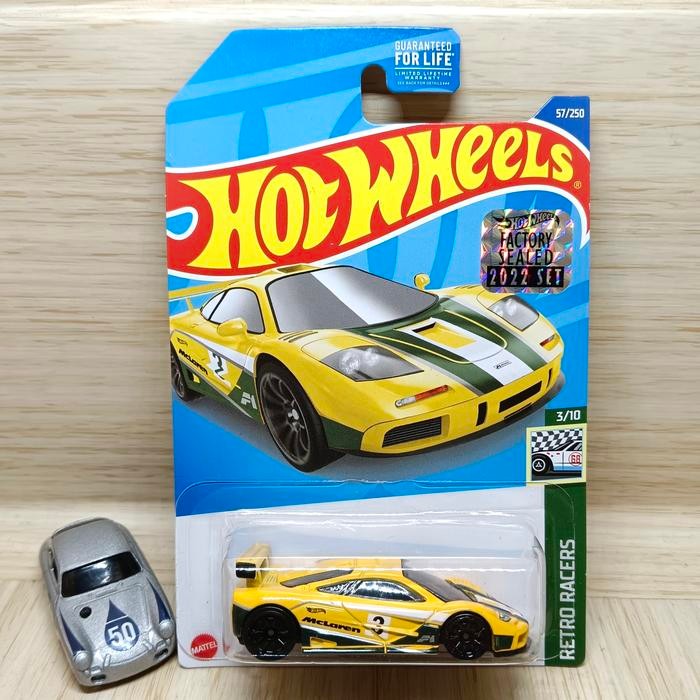SLK99 hot wheels mclaren f1 gtr kuning kmart exclusive recolor