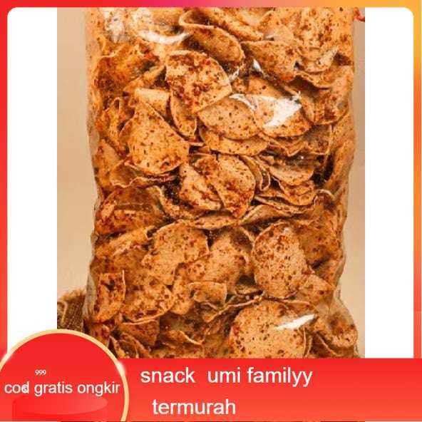 

(BAYAR DI TEMPAT) 500grambasrengkeripibasrengbulatsangat Renyah pedas daun jeruk bumbu Termurah