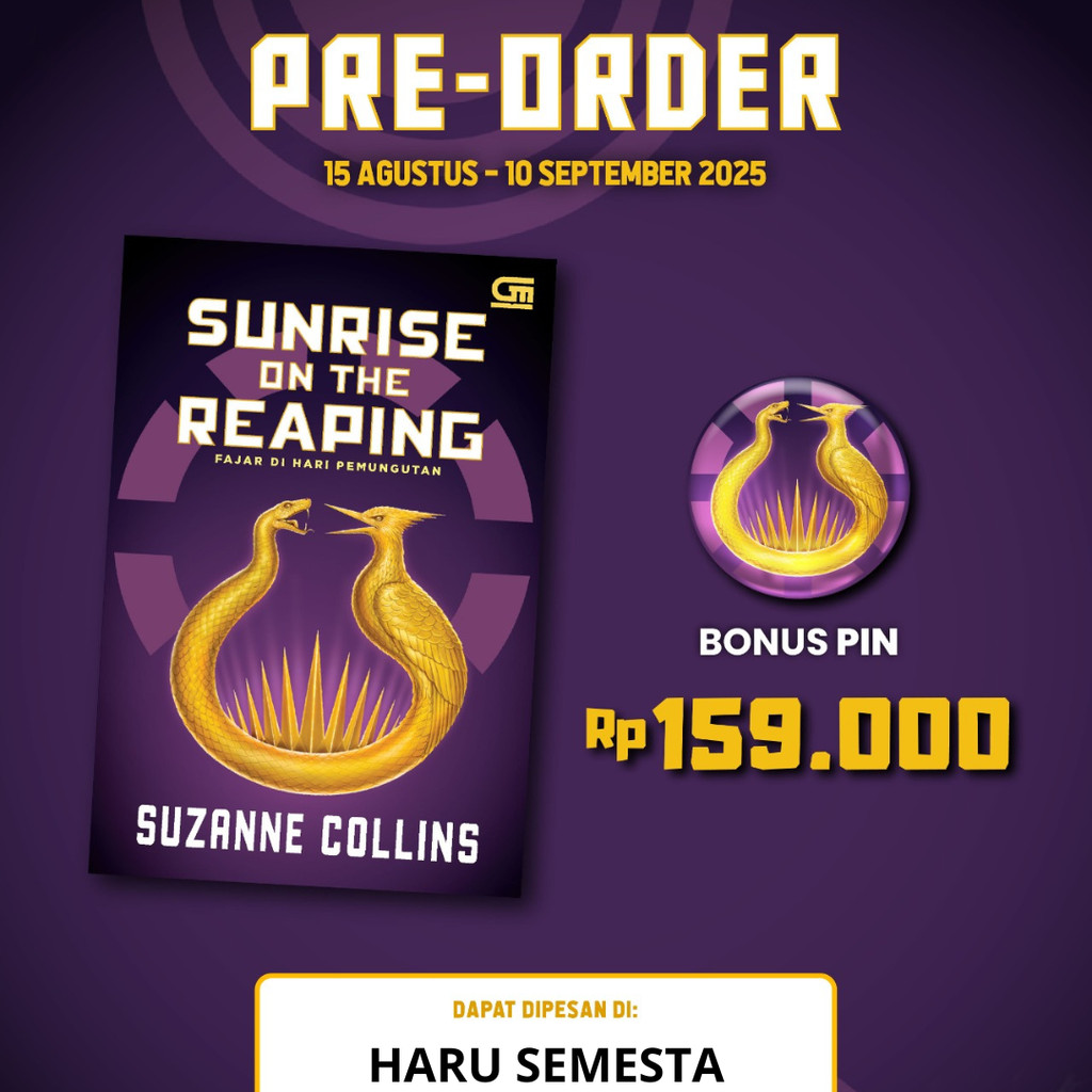 Novel Fantasi | Sunrise on The Reaping Karya Suzanne Collins GPU