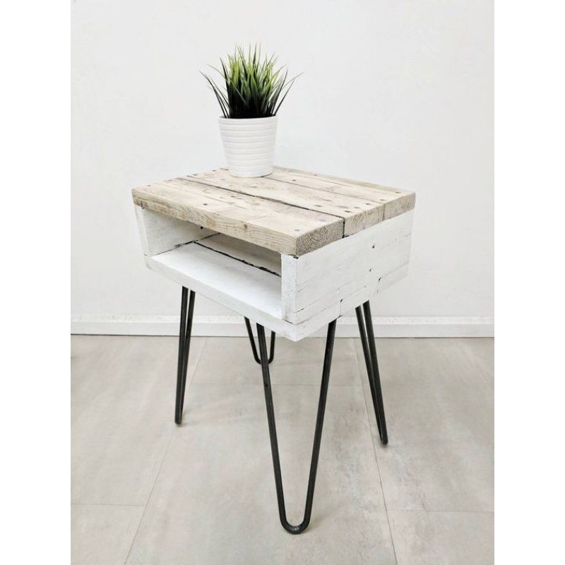 Meja Susun Nakas Meja Rias Aesthetic Kayu Besi Solid