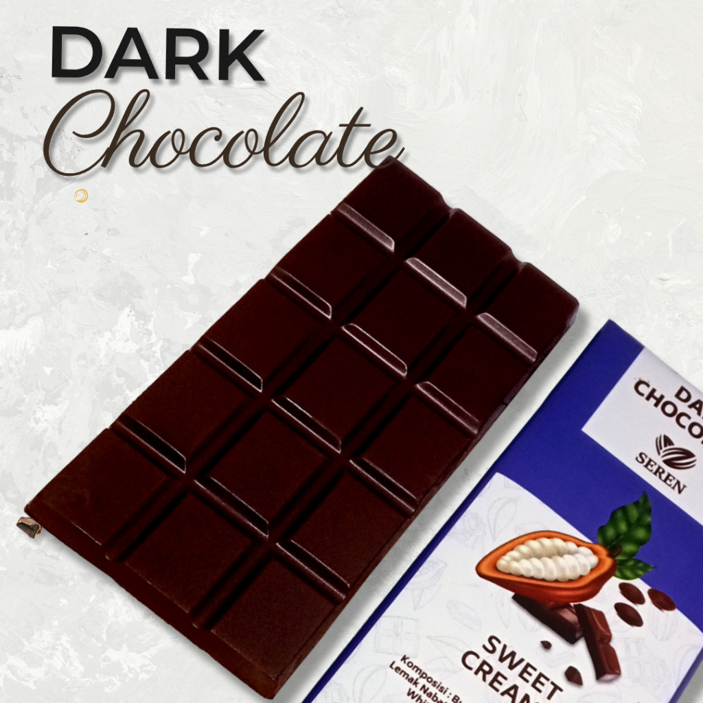 

Coklat Batangan Original | Dark Cokelat Creamy (Milk) - Seren Chocolate