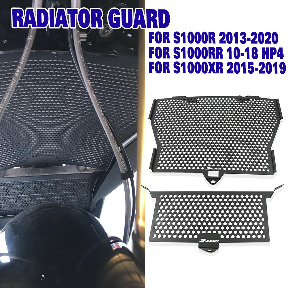 Motorcycle Radiator Grille Guard Cover Oil Cooler Guard Protection For BMW S1000R 2013-2020 S1000XR 