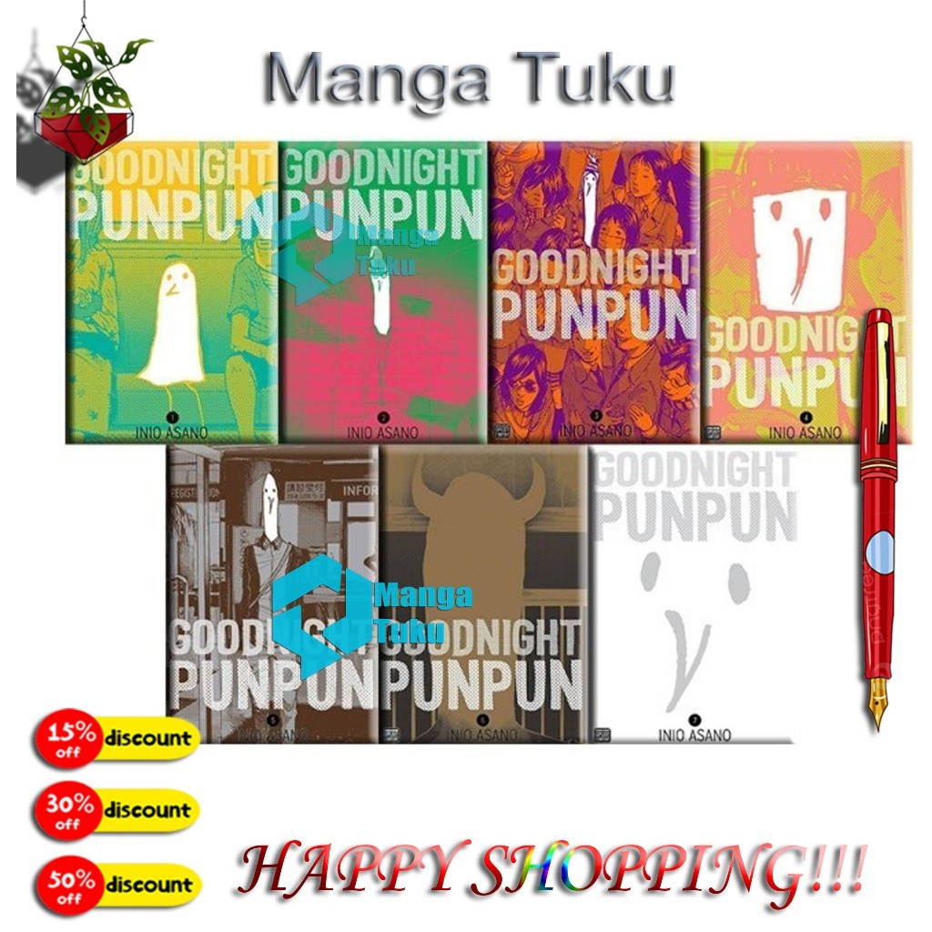 Komik Goodnight Punpun (Vol. 1-7) (english) - Manga Tuku