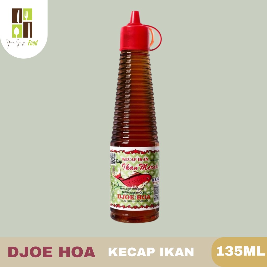 

Djoe Hoa Kecap Ikan 135ml / Kecap Sari Ikan / Cap Ikan Merah / Kecap Ikan Jadul