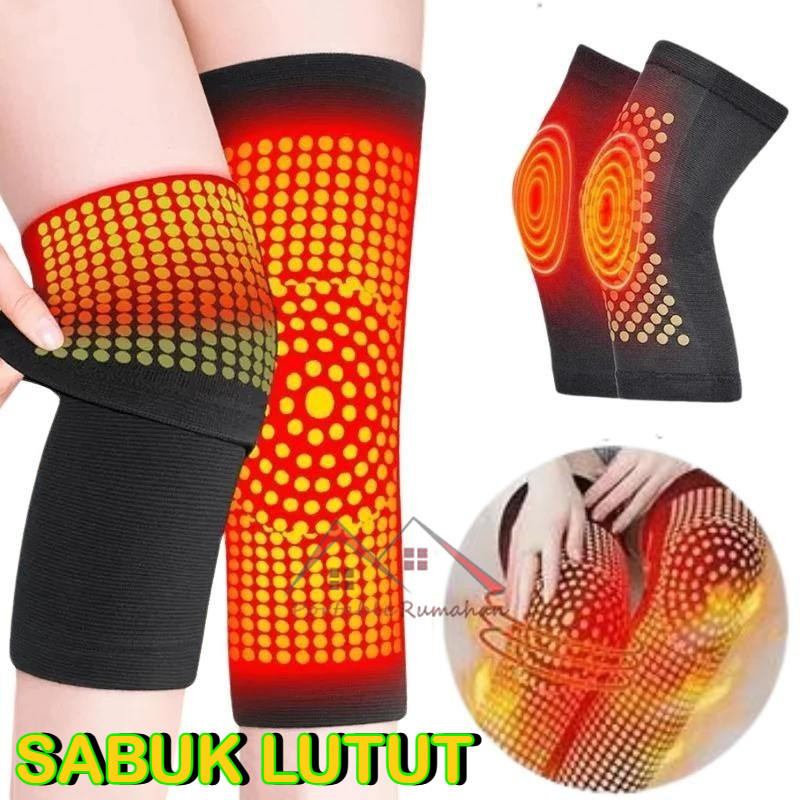 SC - Sabuk Korset Lutut Kneepad Pelindung Penghangat Kaki Ankle Nyeri Kesehatan Decker Deker