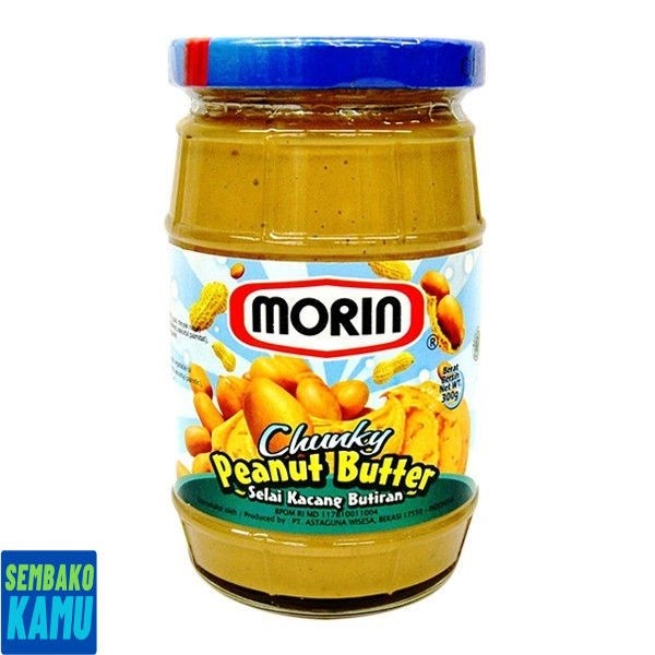 

Morin Peanut Butter Chunky 24 x 300 gr - Selai