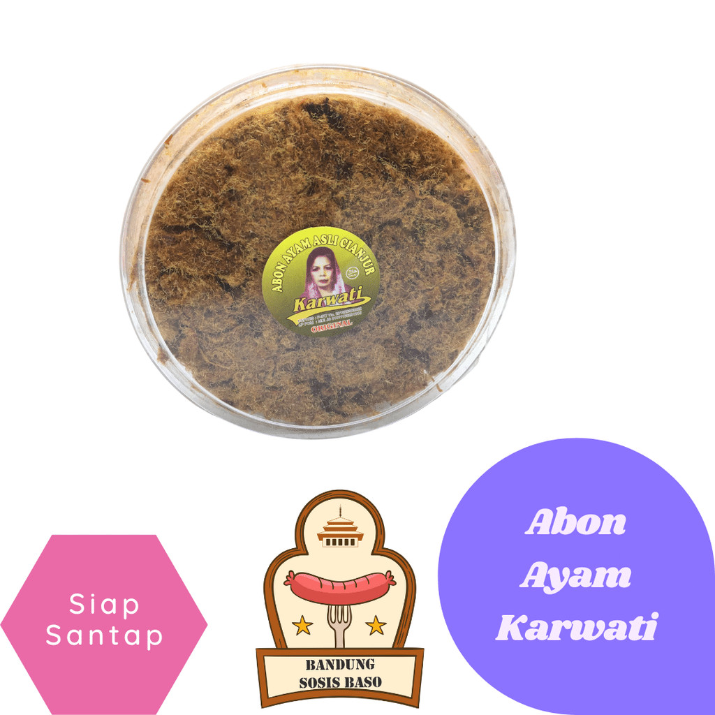 

Abon Ayam Ibu Karwati 100gr - Rasa Otentik Resep Tradisional, Kualitas Premium