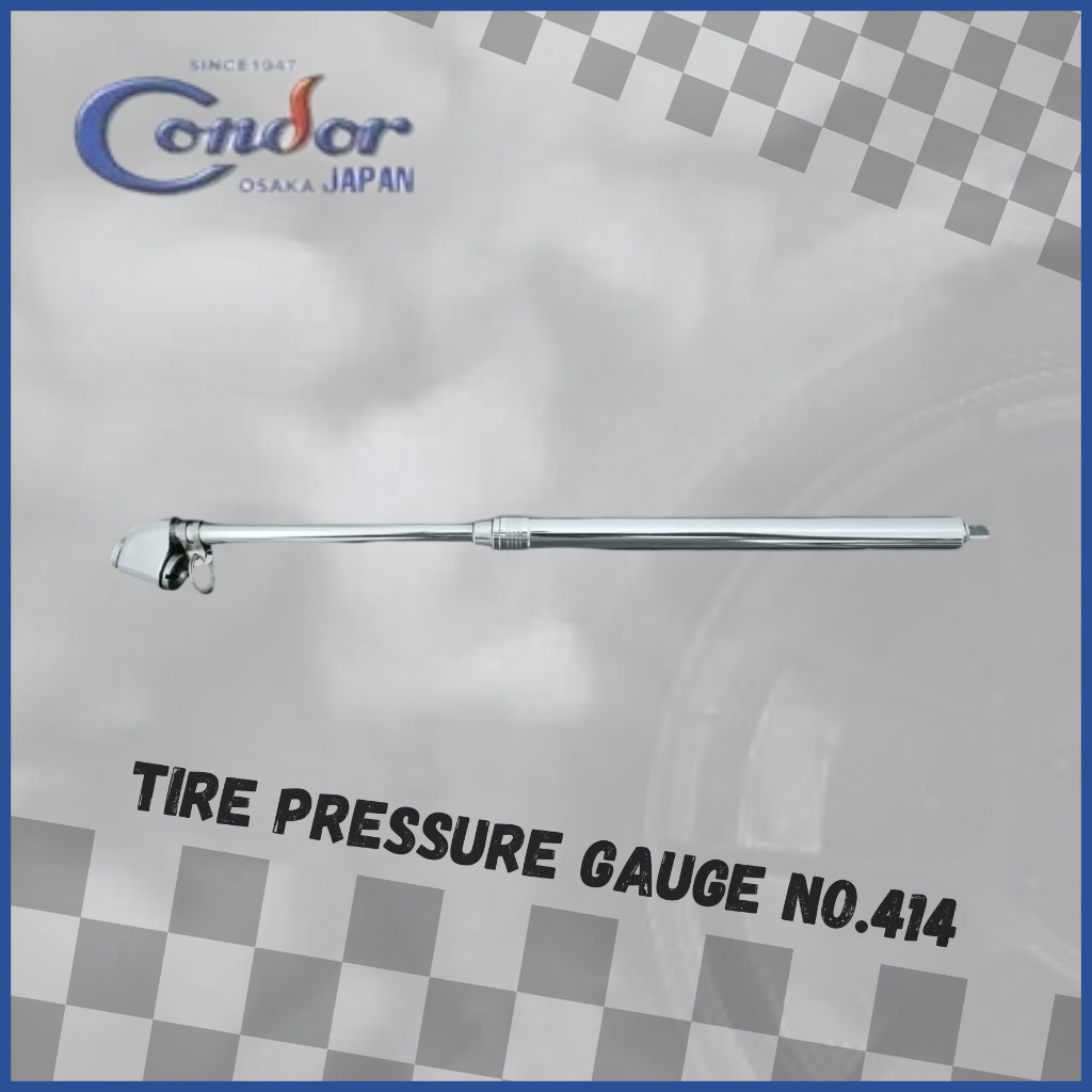 Yexstoree Alat Ukur Tekanan Angin Ban Condor No 414 / Condor Tire Pressure Gauge No. 414