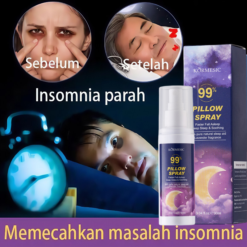 [100% Ori] Sleep Spray Obat Lelap Obat Susah Tidur Insomnia Obat Tidur Nyenyak Spray tidur 100ML