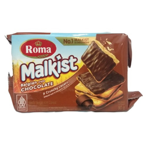 

ROMA Malkist B.Style Cokelat 90GR