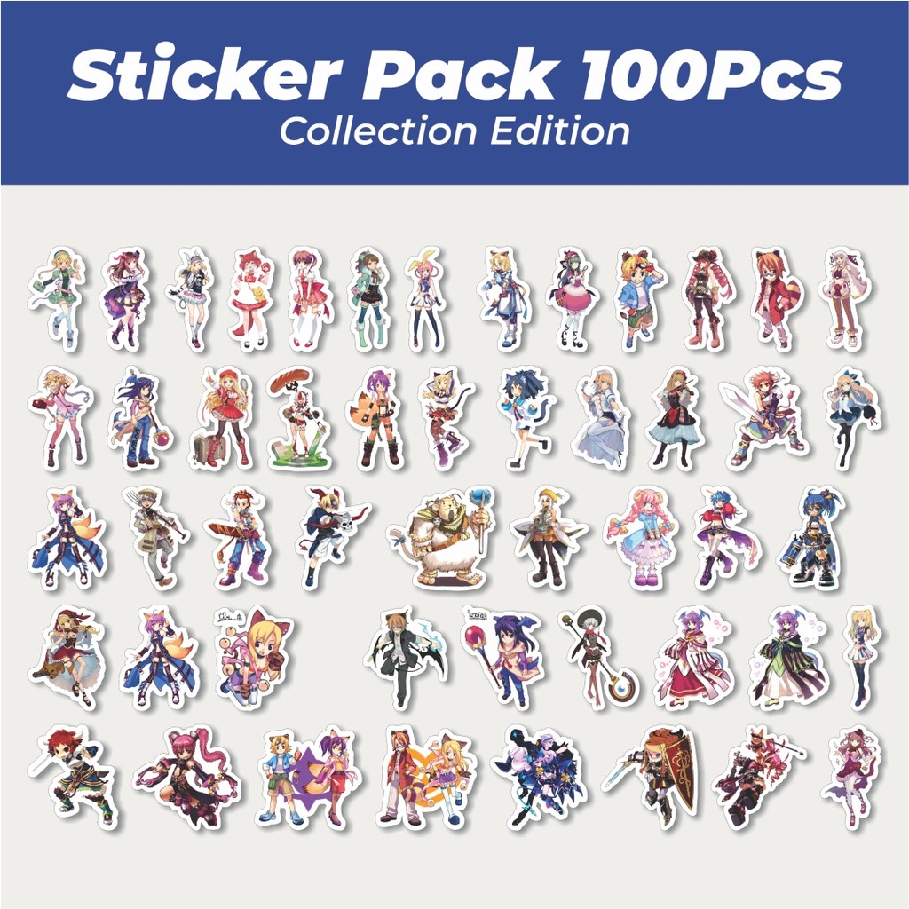 

Hot Stiker Game Series Trickster Karakter Mix 1 Lucu Anti Air Stikers Berperekat Waterproof Sticker Decal Buat Motor Helm Buku Journal Koper Casing HP Laptop Botol Minum