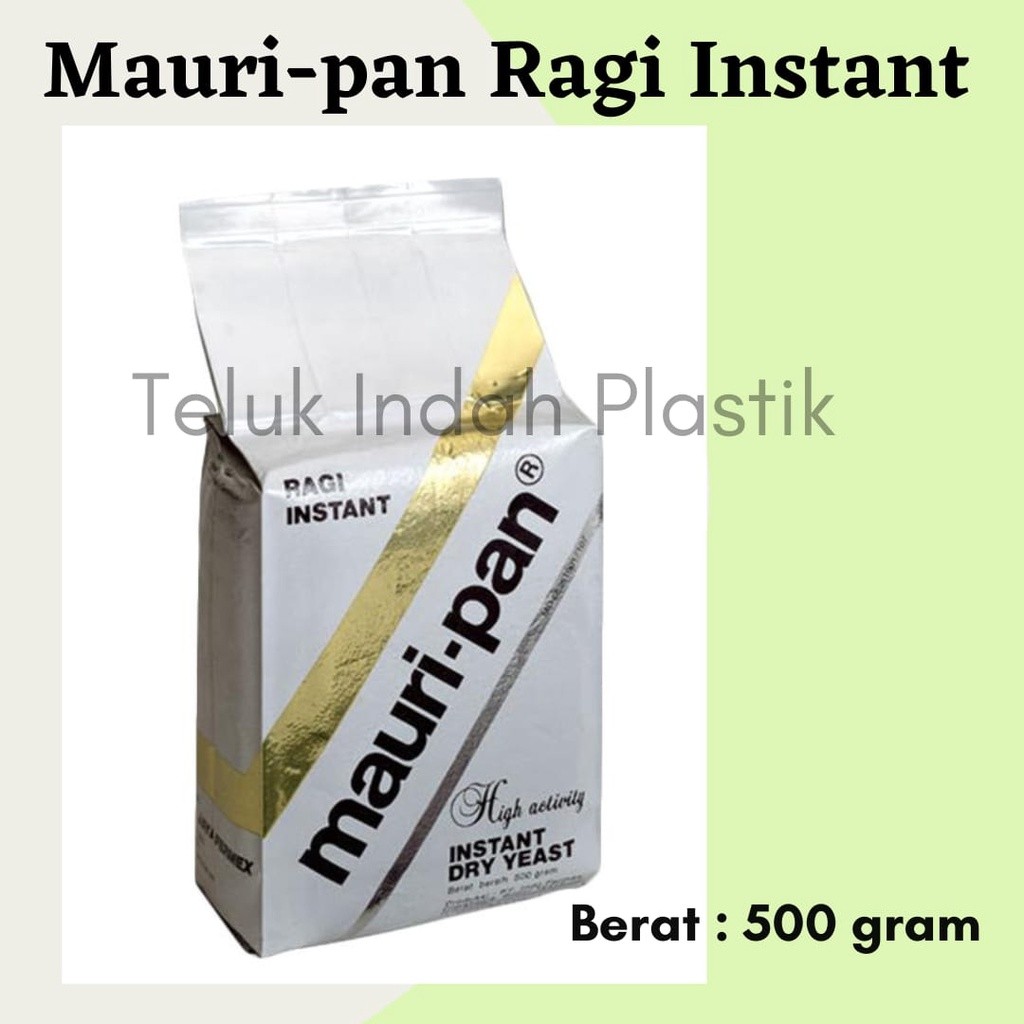 

500GRAM mauripan ragi instan dry instant yeast kiloan