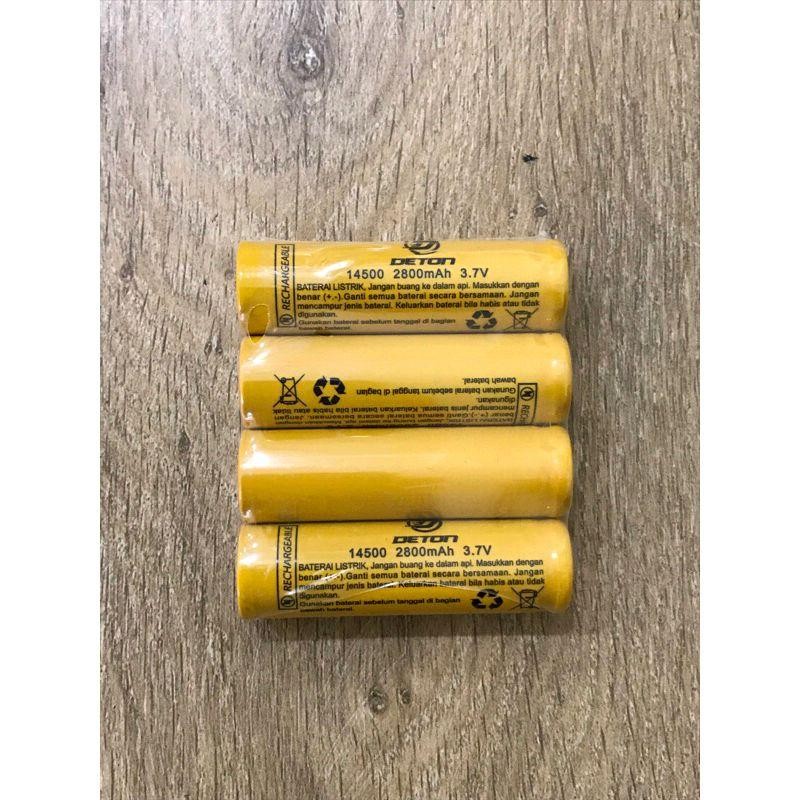 Baterai Cas AA 3.7V Deton Baterai Recharge A2 Baterai Cas Isi Ulang AA 3.7 Volt harga per 1pcs