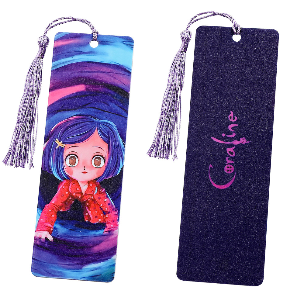 

A 1PC creative cartoon character colorful acrylic bookmark, a simple and exquisite heartwarming gift for those who love reading.